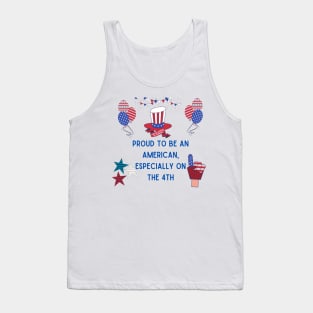 "Proud American: 4th of July Edition" Tee Tank Top